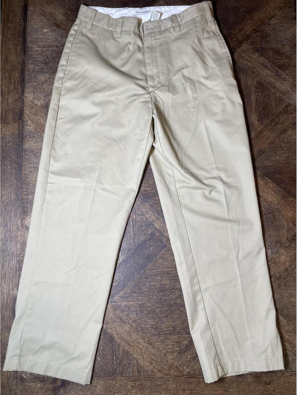 Gander Mountain men’s wrinkle resistant khaki slacks 34 x 30